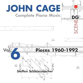 John Cage／Complete Piano Music（18CD） New England Conservatory Orchestra, Steffen Schleiermacher